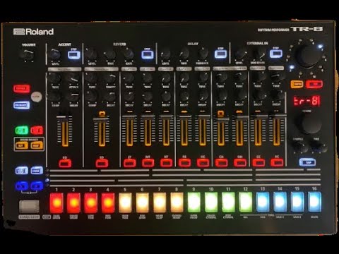 Roland TR8 LED and Paint MOD