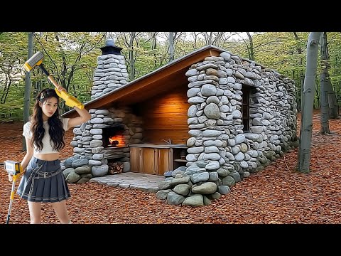 Man renovated an old house he bought 40 years ago for $5,000！Stairwell renovation!