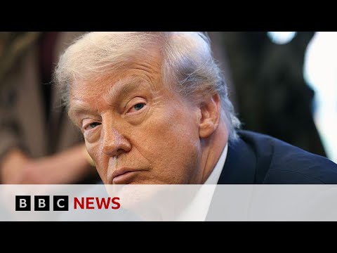 Video | Trump signs bill ordering justice department to release Epstein files | BBC News