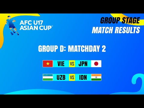 Group D: Matchday 2 | AFC U-17 Asian Cup 2023.