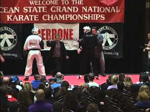 Ross Levine vs Greg Betlach 2011 Ocean State Grand Nationals Karate Tournament