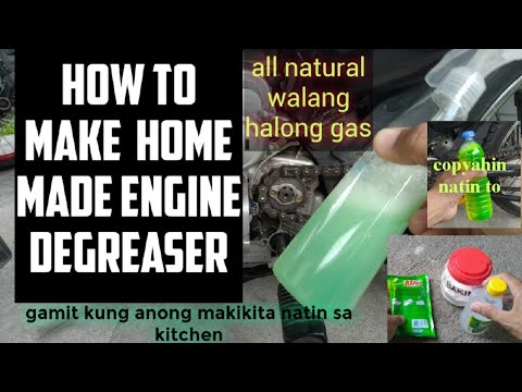 image-What is a good homemade engine degreaser?