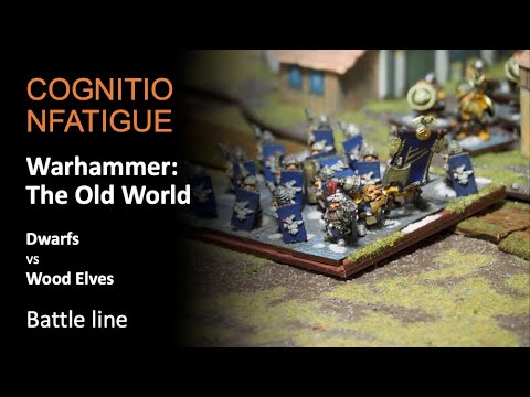 Warhammer The Old World Wood Elves vs Dwarfs 28.11.2025