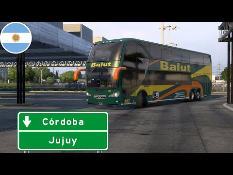 Córdoba x San Salvador de Jujuy via Salta | Balut | ETS2 Mods