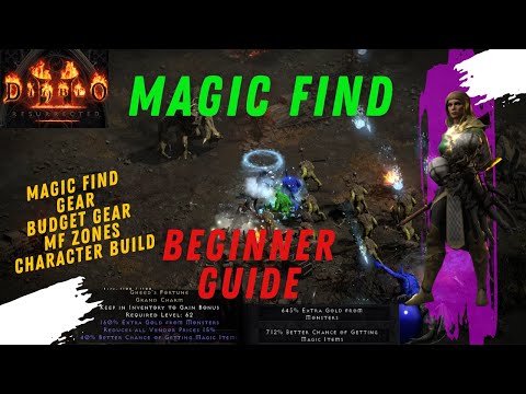 DIABLO 2 RESURRECTED MAGIC FIND BEGINNER GUIDE BLIZZARD SORCERESS | BEST GUIDE FOR NEW PLAYERS