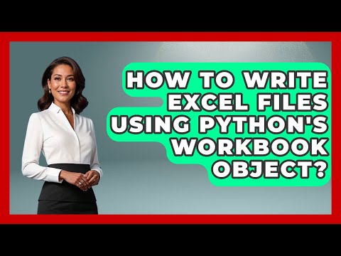 How To Write Excel Files Using Pythons Workbook Object Python Code School