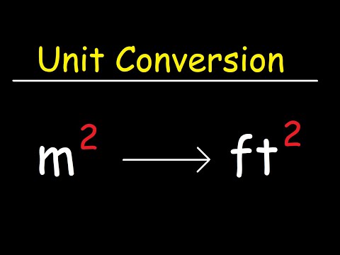 Square Meters to Square Feet - Unit Conversion