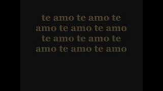 Sergio Dalma - Te amo con letra
