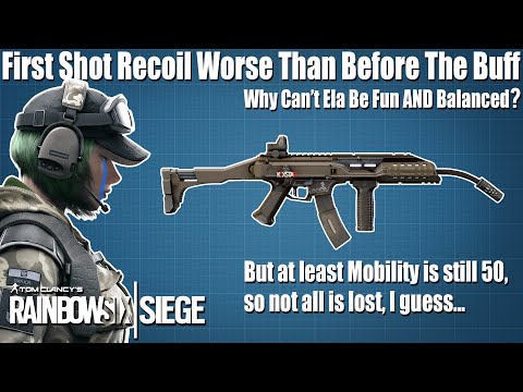 Ela's Scorpion Has More Vertical Recoil Than Ever Now - Rainbow Six Siege