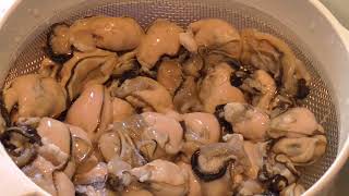 Hood Canal Oysters, catch clean cook