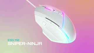 Energy Sistem GAMING MOUSE ESG M2 SNIPER NINJA ESG M2 - Ergonomisch, komfortabel bei MOBA-Spielen anuncio