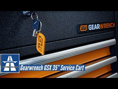 Gearwrench GSX 35” 7 Drawer Service Cart 83246