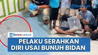 Pembunuh Bidan di Banjarmasin Serahkan Diri ke Polisi seusai Aksi Brutal, Naik Ojek ke Mapolsek