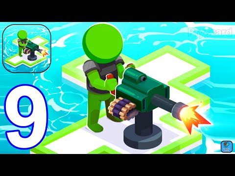 War of Rafts: Crazy Sea Battle - Gameplay Walkthrough Part 9 Raft Army Commander APK (Android,iOS) - YouTube