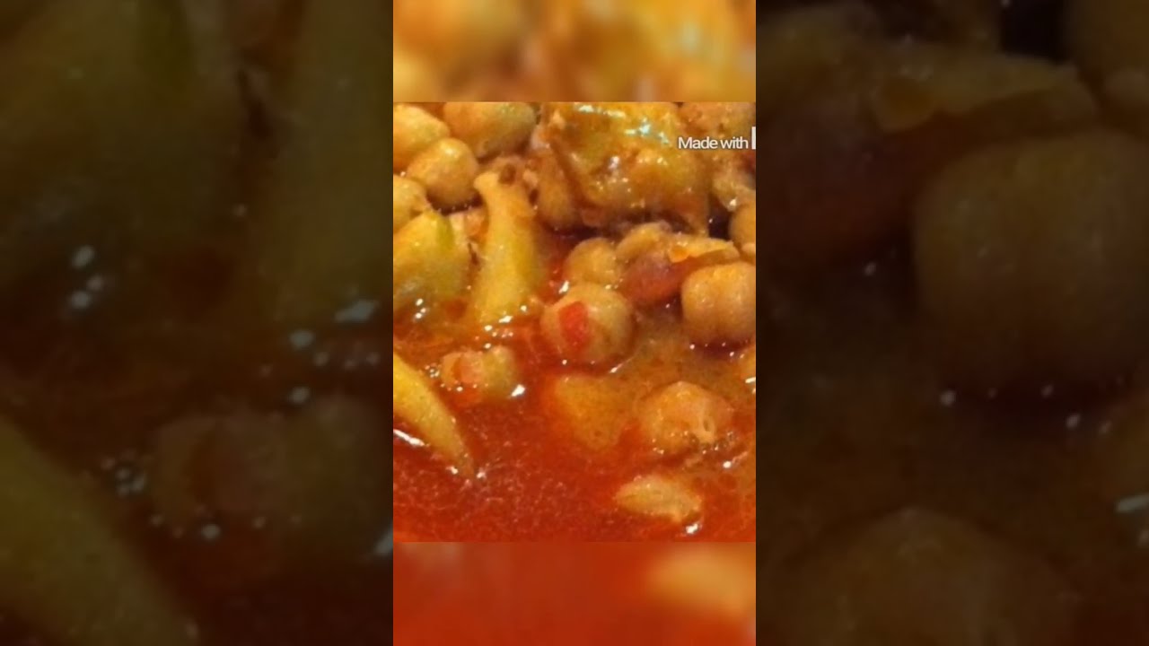 Garbanzos de bote con callos