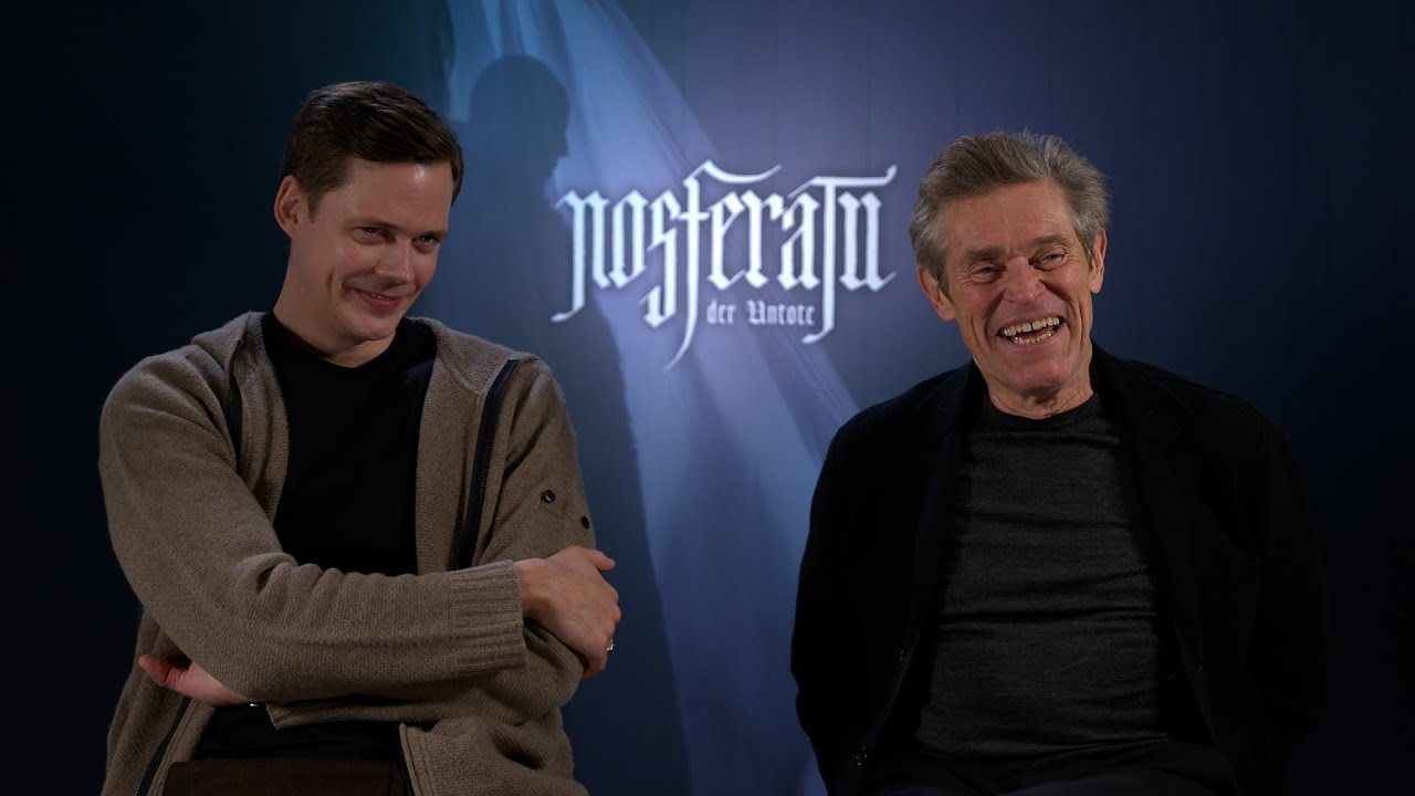 Bill Skarsgård & Willem Dafoe über „Nosferatu“ und ihre Liebe zu Bösewichten (FULL INTERVIEW)