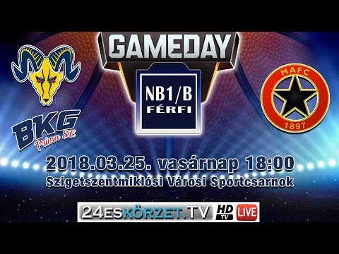 BKG-Príma SE - MAFC II. NBI.B. Zöld csoport férfi felnőtt kosárlabda mérkőzésabda