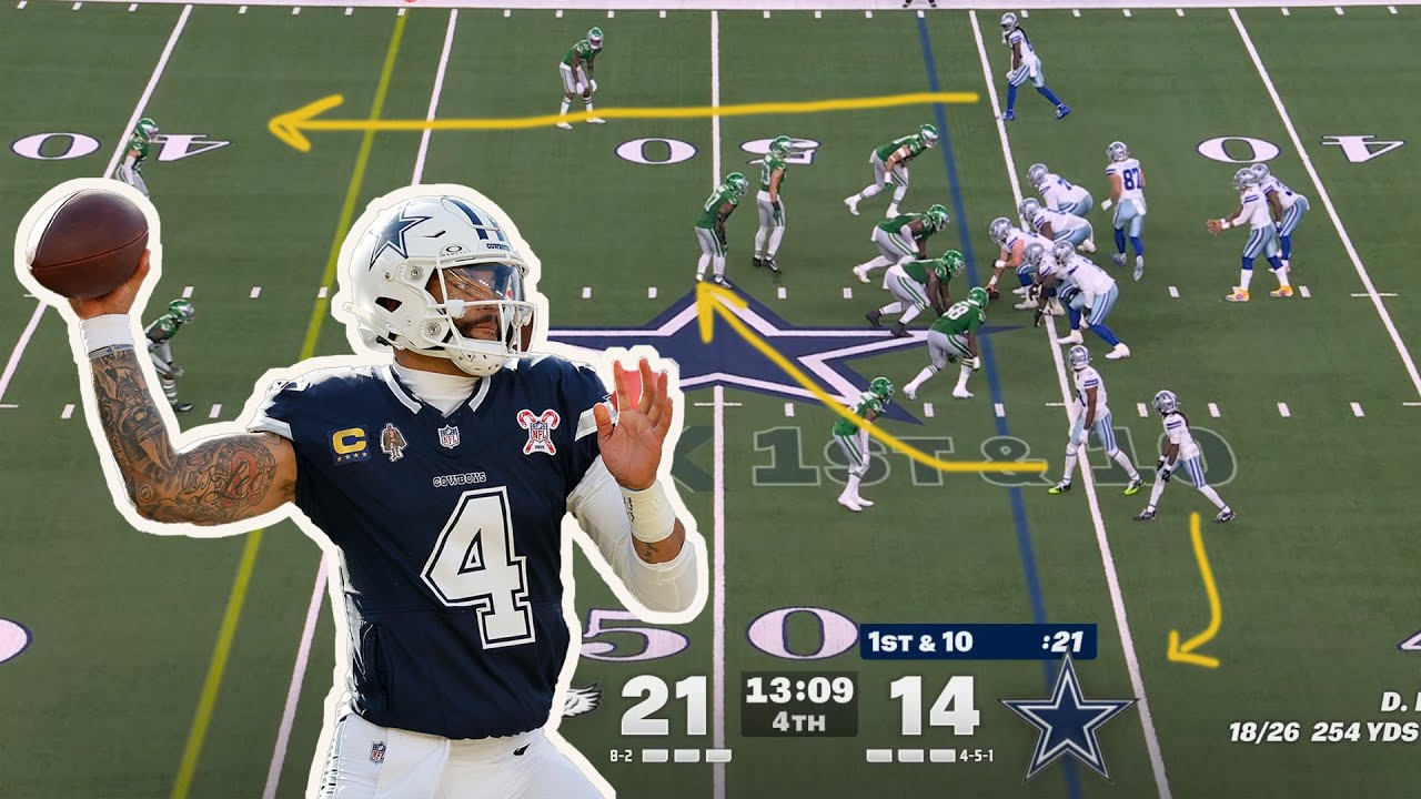 Dak Prescott’s 10 Longest Completions of 2025 | Highlights