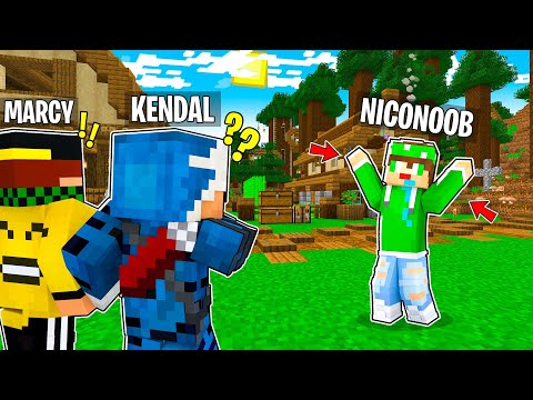 NICONOOB SNEAKS INTO BIG VANILLA in MINECRAFT!