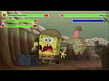 The SpongeBob Movie Sponge Out Of Water 2015 Food Fight With Healthbars