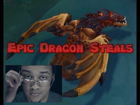 Epic Dragon Steals ft Aphromoo, WildTurtle, Shaclone and Reignover