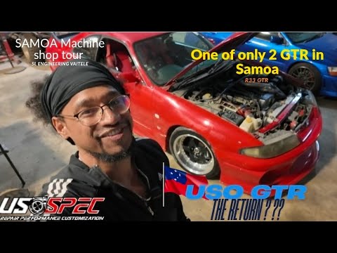 I found a R33 GTR IN SAMOA (SUPER RARE JDM LEGEND) 