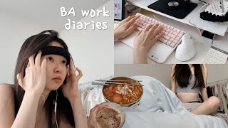 Realistic Business Analyst Intern Vlog📂｜9-5 productive wfh diaries in KL, meetings, cs internship