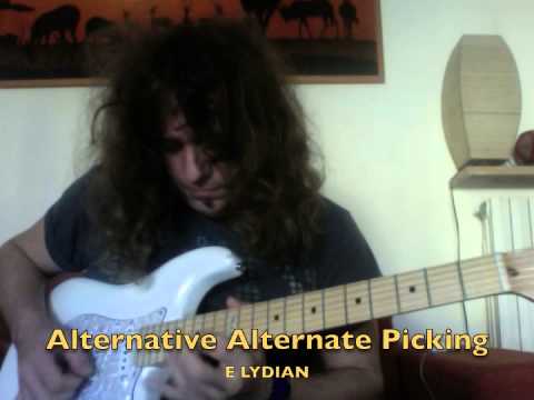 Roberto Vanni: Alternative Sequences & Patterns for Alternate Picking