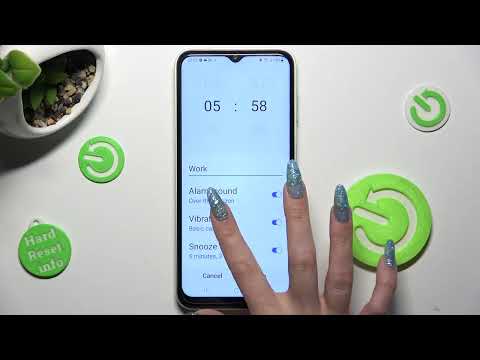 How to Set Up Alarm Clock on SAMSUNG Galaxy M04? - Alarm Settings