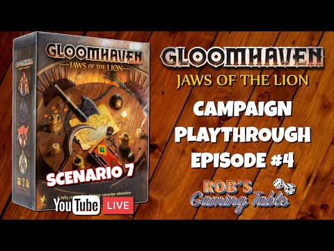 Gloomhaven Jaws of the Lion Campaign Playthrough Ep. 4 (Scenario 7)