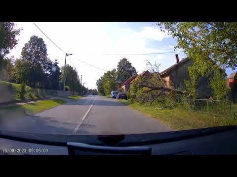 DRIVING IN CROATIA / VELIKA LUDINA -- POPOVAČA   #croatia #travel #traffic #road #roadtrip #europa