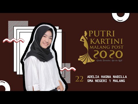 Video Profil Adelia Hasna | Finalis Putri Kartini Malang Post 2020