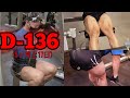 【大会直前!】大会まで残り136日前(5ヶ月と2週間)の脚トレを公開!