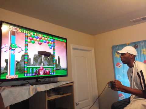 Shawne's Playing Bust-A-Move '99 On N64