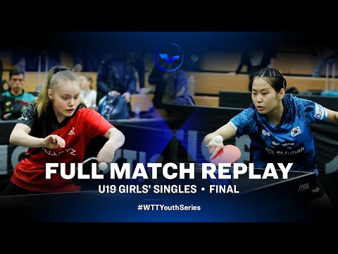 Leana HOCHART (FRA) VS LEE Daeun (KOR) | U19 GS SF | WTT Youth Star Contender Skopje 2023