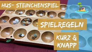 Hus - Steinchenspiel - Spielanleitung (Logoplay Holzspiele)