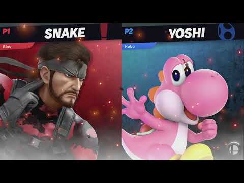 Smash League #4 (Winners) Lord Spin (Snake) vs HoboJoe (Yoshi)