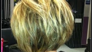 Short Bob Hairstyles for Fine Hair Back View