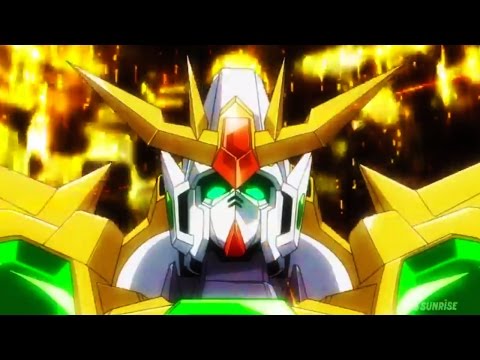 Gundam Build Fighters Try Episode 18 ガンダムビルドファイターズトライ Review - Star Winning Gundam Real Mode