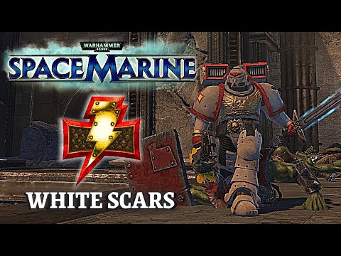 White Scars Assault Marine against Orks | Warhammer 40,000: Space Marine, Augmented Mod
