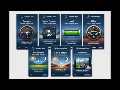 Digital Compass Qibla & Level video thumbnail