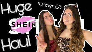 HUGE SHEIN HAUL *SUMMER VIBES 2021 *ALL under £5😲* | Karlee and Ambalee.