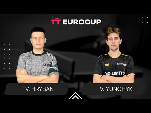 12:50 Vadym Hryban - Valentyn Yunchyk 30.09.2024 TT Euro.Cup Ukraine Elite. TABLE 3