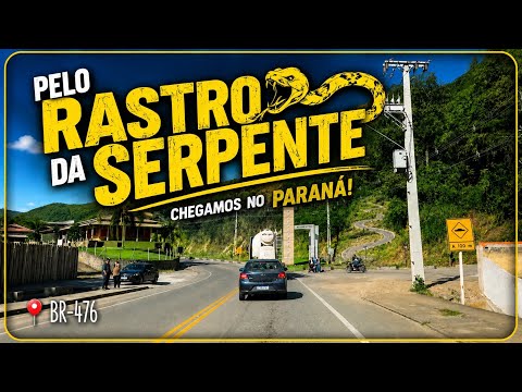 Ep-05 De Ribeirão Preto a Curitiba: A Surpreendente Serra do Rastro da Serpente