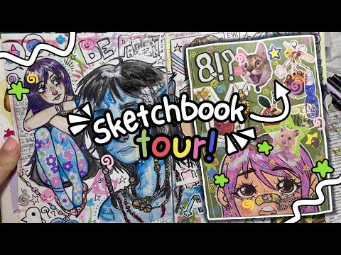 6-Month Sketchbook UPDATE!! 🎀📚