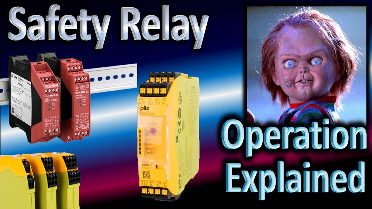How to wire a Safety Relay / Safety Relay Working Principle / The Best Video to learn all about.!😍💪