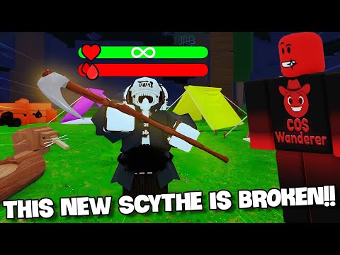 This NEW SCYTHE is BROKEN!! | 99 Nights in a Forest