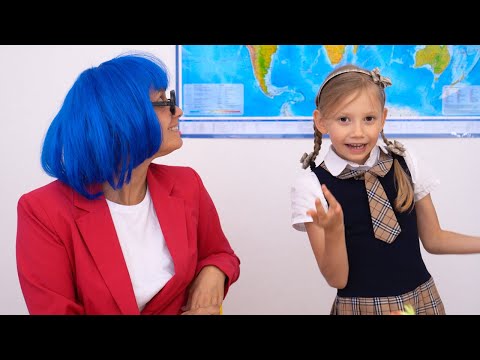 Alena learns the rules of behavior at School