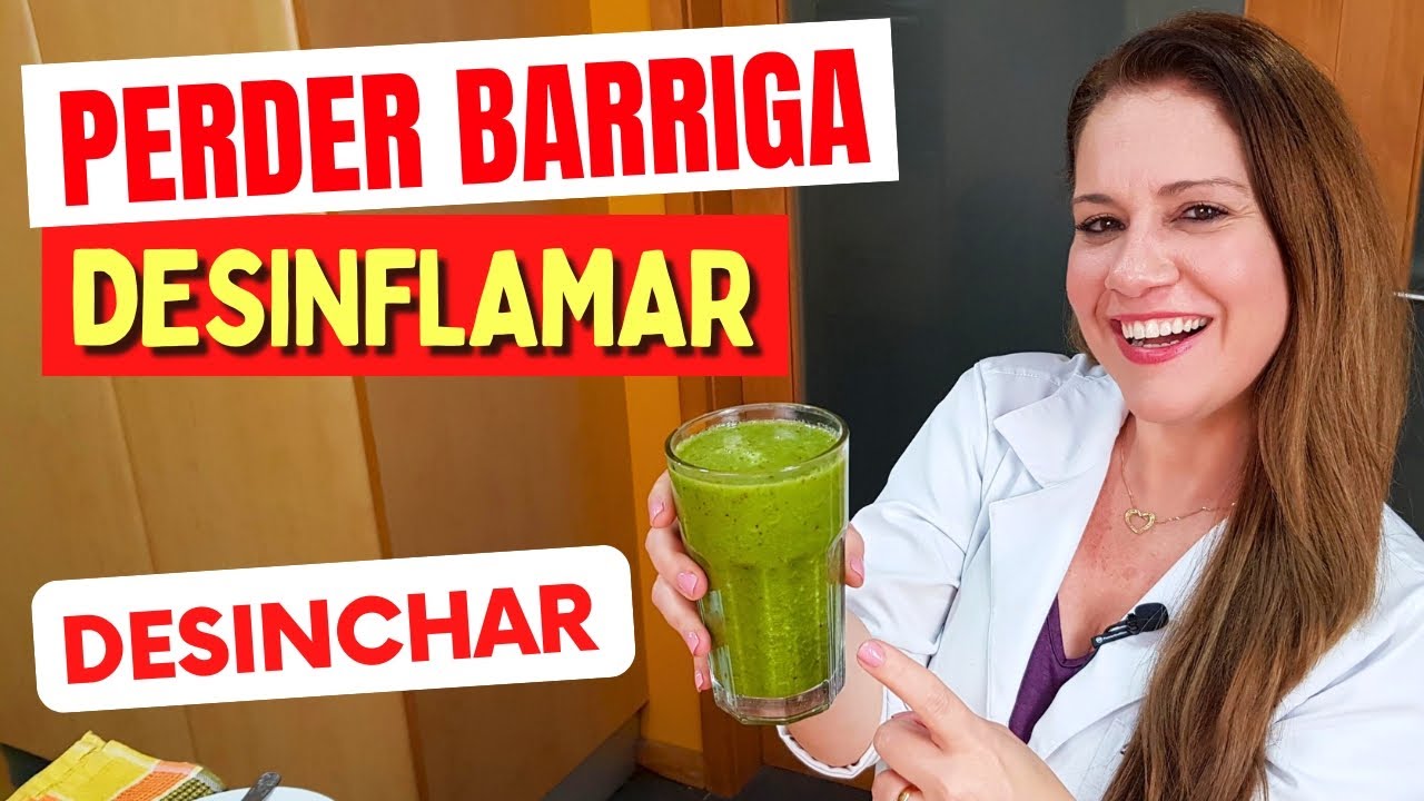 Suco para PERDER BARRIGA, DESINFLAMAR, TIRAR A FOME e INTESTINO - Fácil, Gostoso, Rápido e Barato