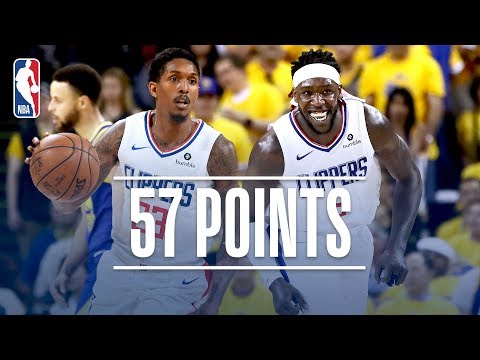 Lou Williams & Montrezl Harrell Come Up BIG Off the Bench! | April 24, 2019